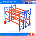Competitive Price Steel Palleting Rack with Orange Upright protectors for Warehouse Storage